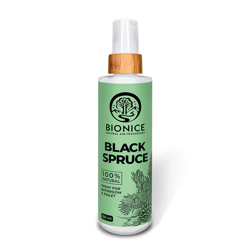BIONICE Black Spruce purškiamas namų kvapas